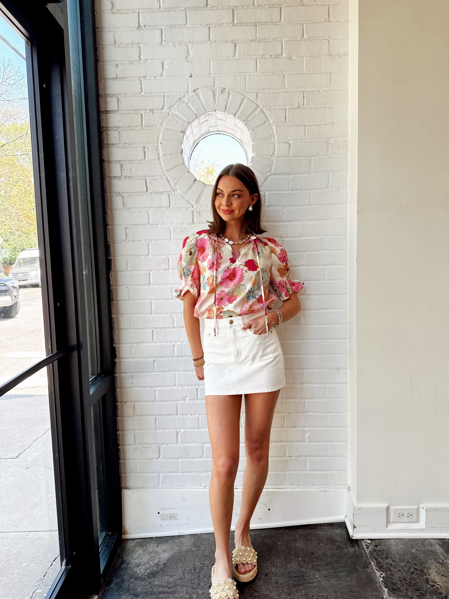 HALLE FLORAL BLOUSE