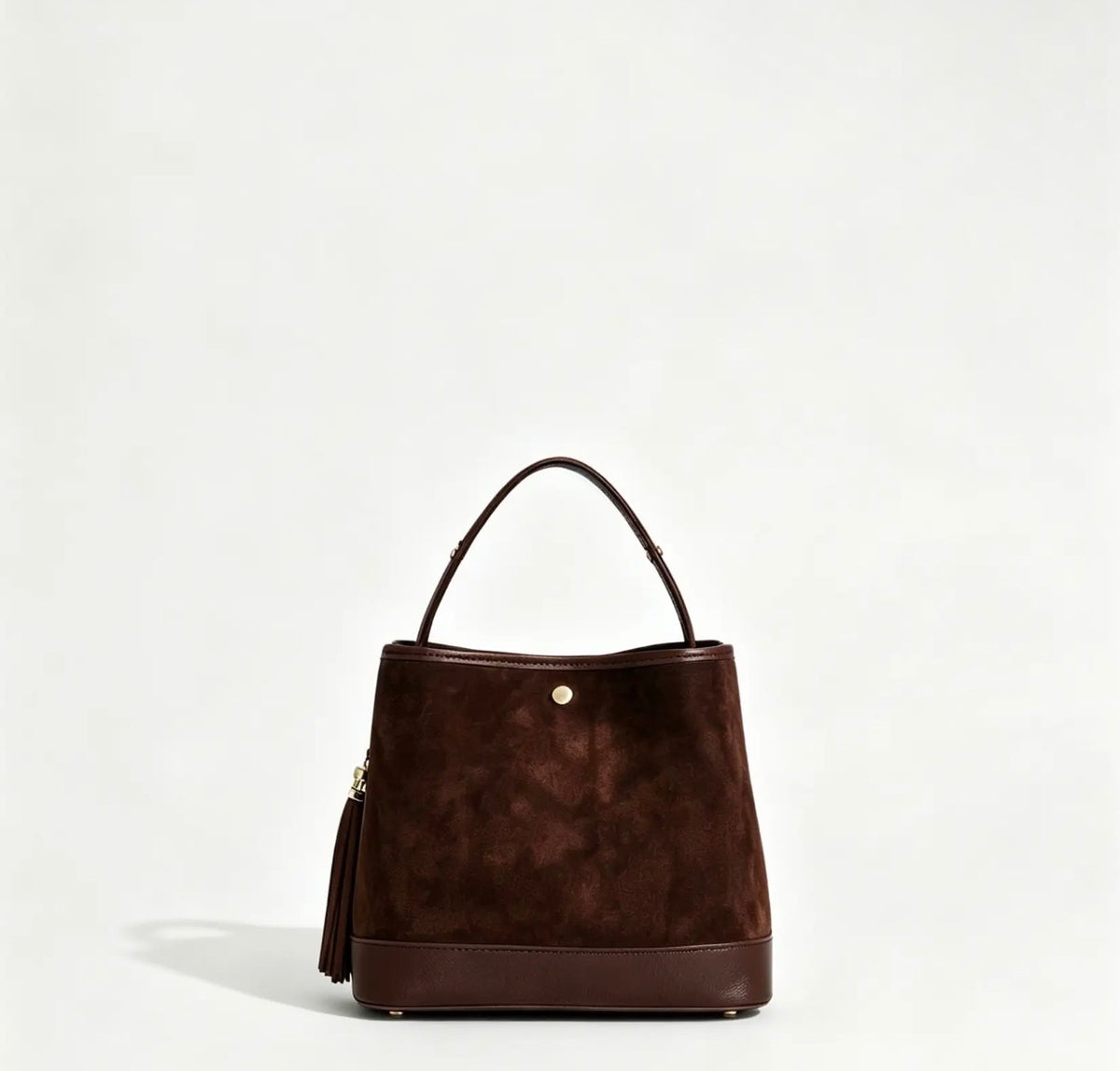 SUEDE BUCKET BAG