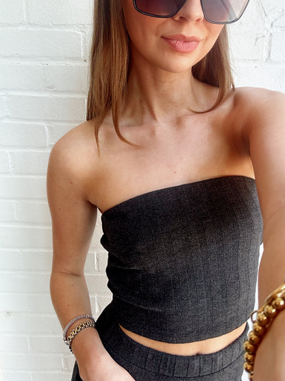 TETSU TEXTURED RIB TUBE TOP