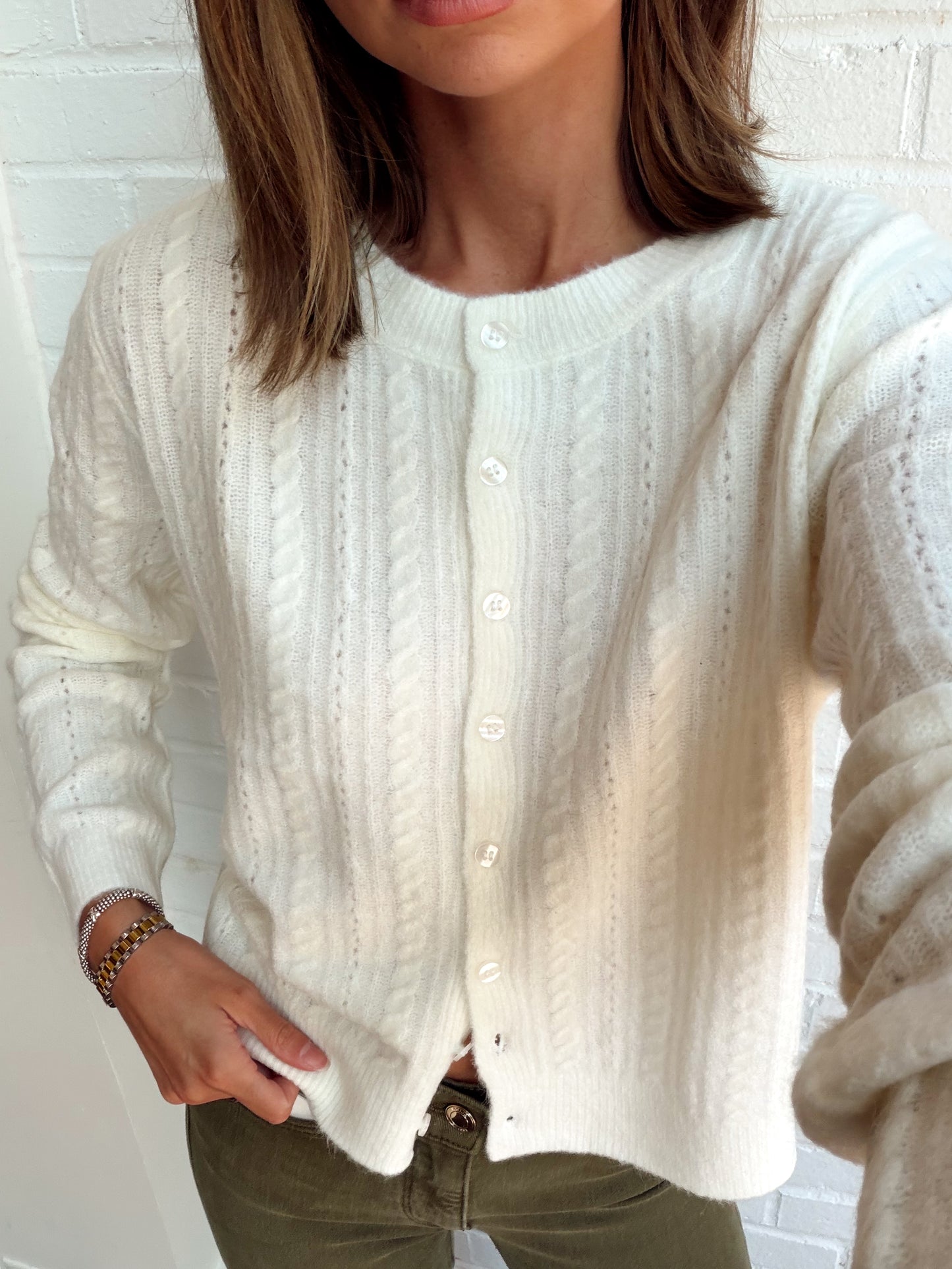 MEDINA POINTELLE CARDIGAN