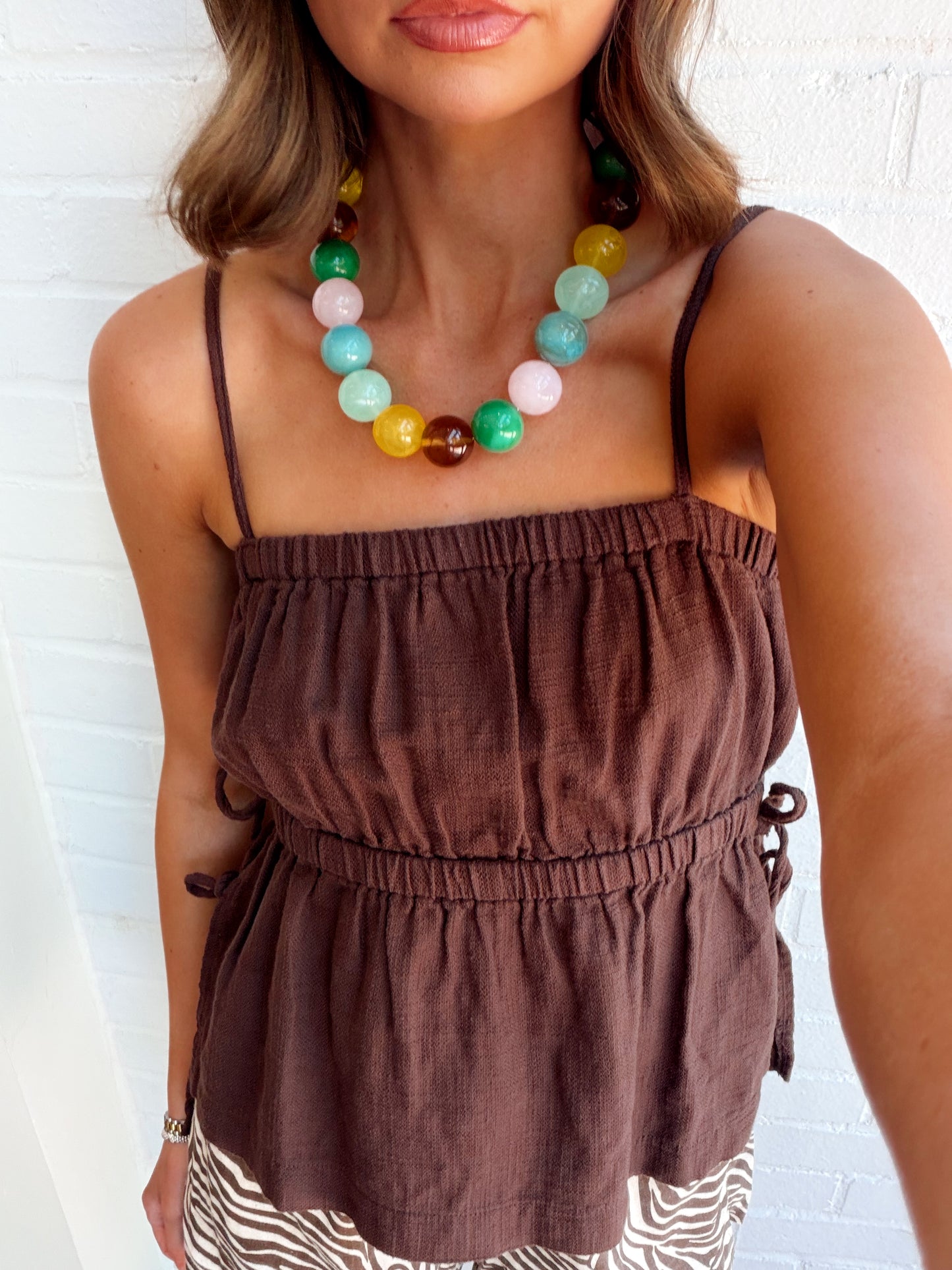 SIDE TIE CAMI
