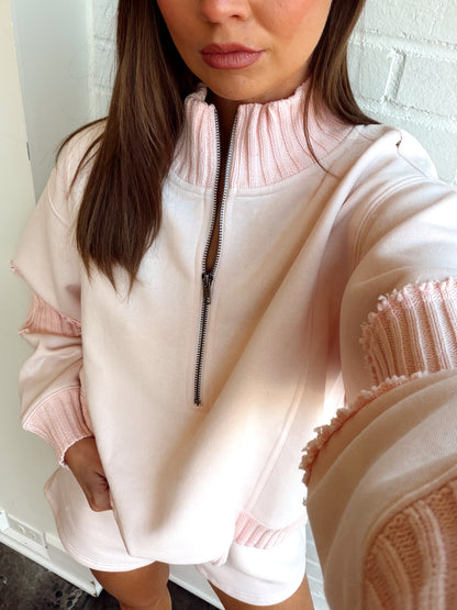 VINTAGE FLEECE QUARTER ZIP