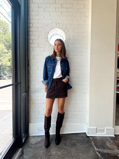 UMA HIGH RISE MINI SKIRT