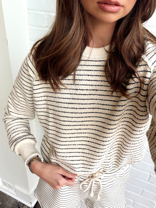 ALEXI FRENCH TERRY LS RAGLAN CREW