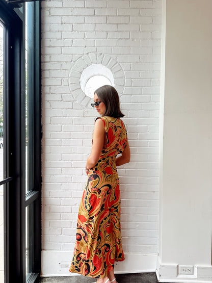 DONNA ANKLE DRESS