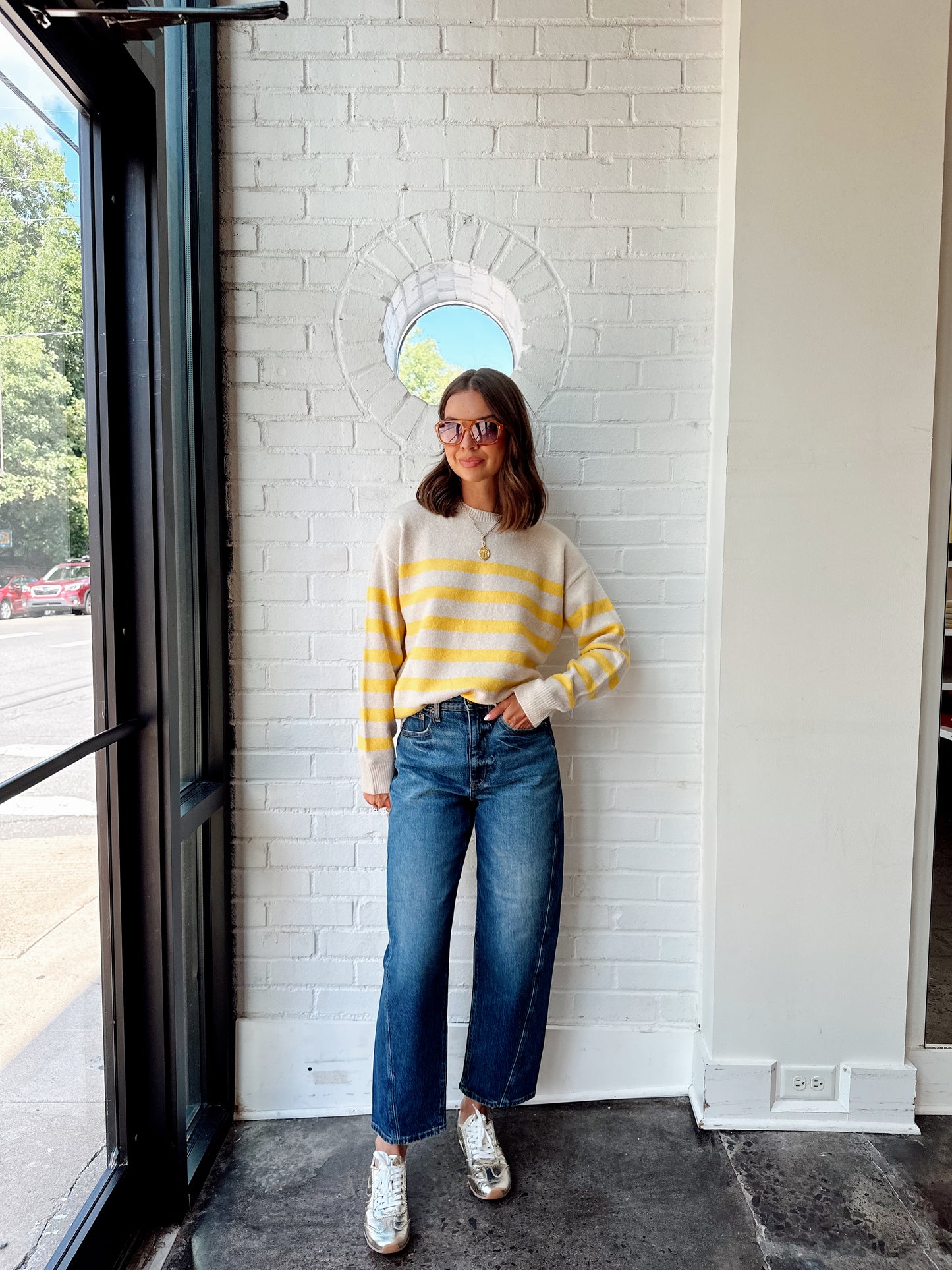 WESTWARD HIGH RISE BARREL LEG