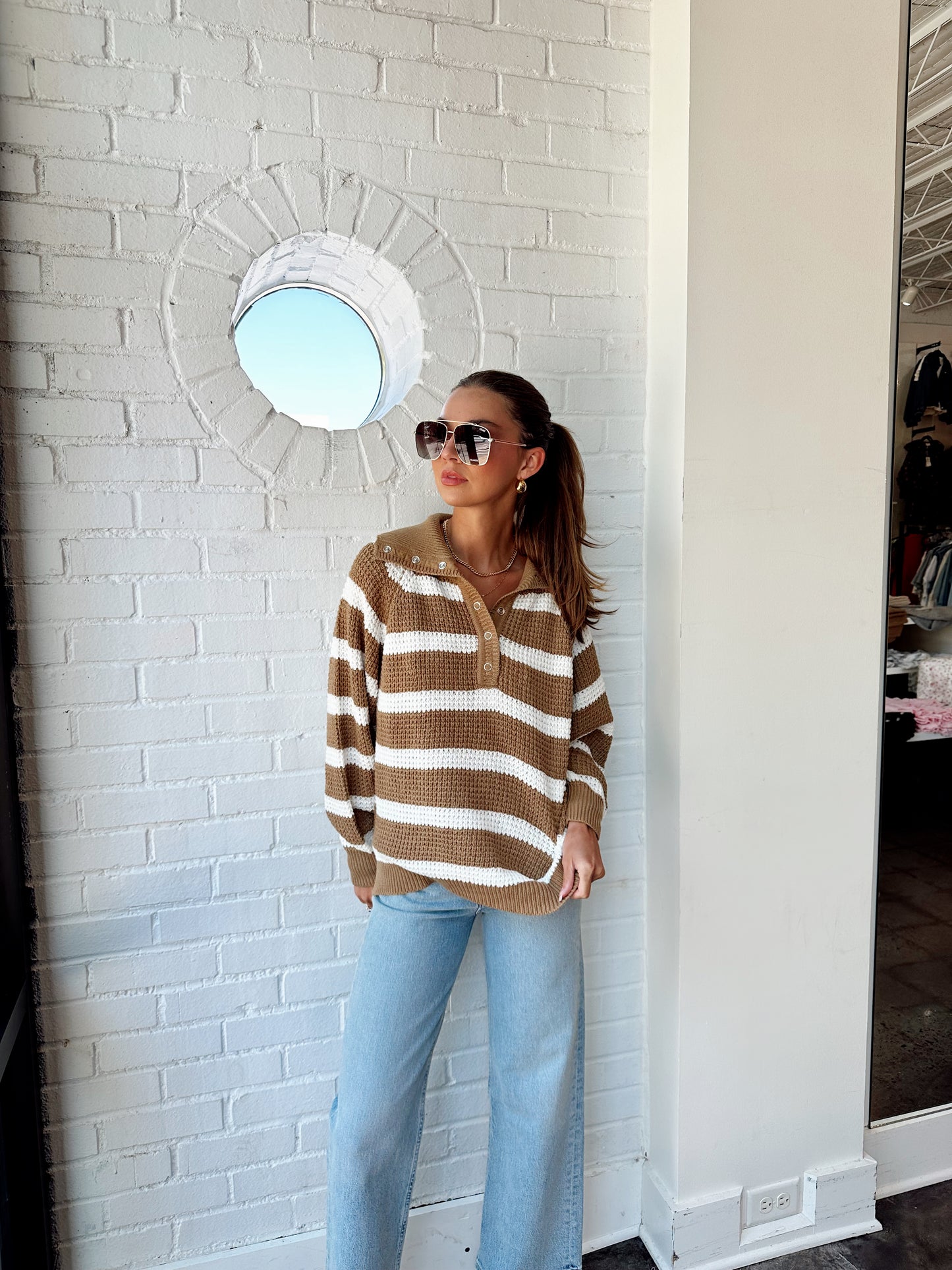 CALLIOPE TURTLE NECK PULLOVER