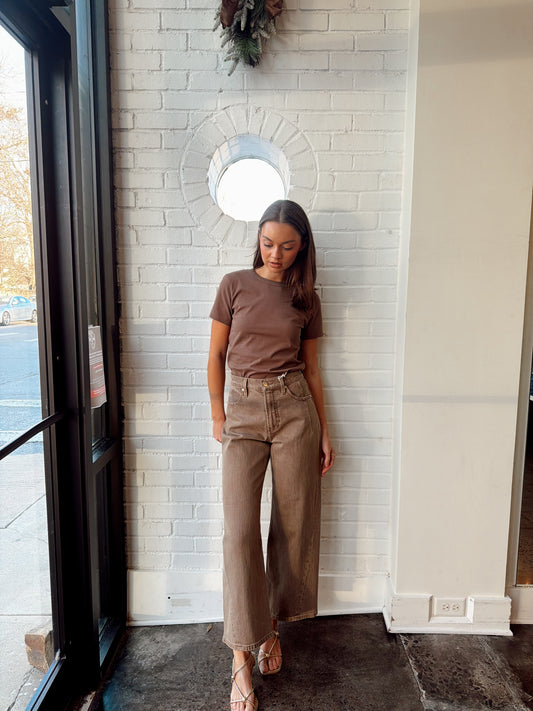 KYRA HIGH RISE BOWED ANKLE