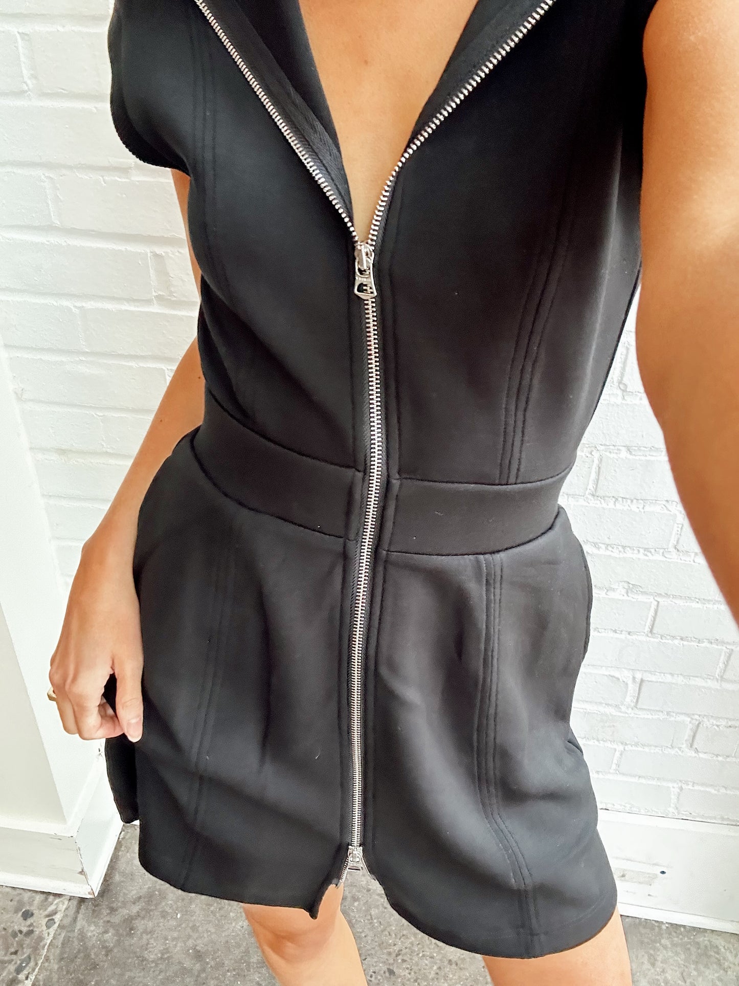 REBECCA ZIP THROUGH DRESS