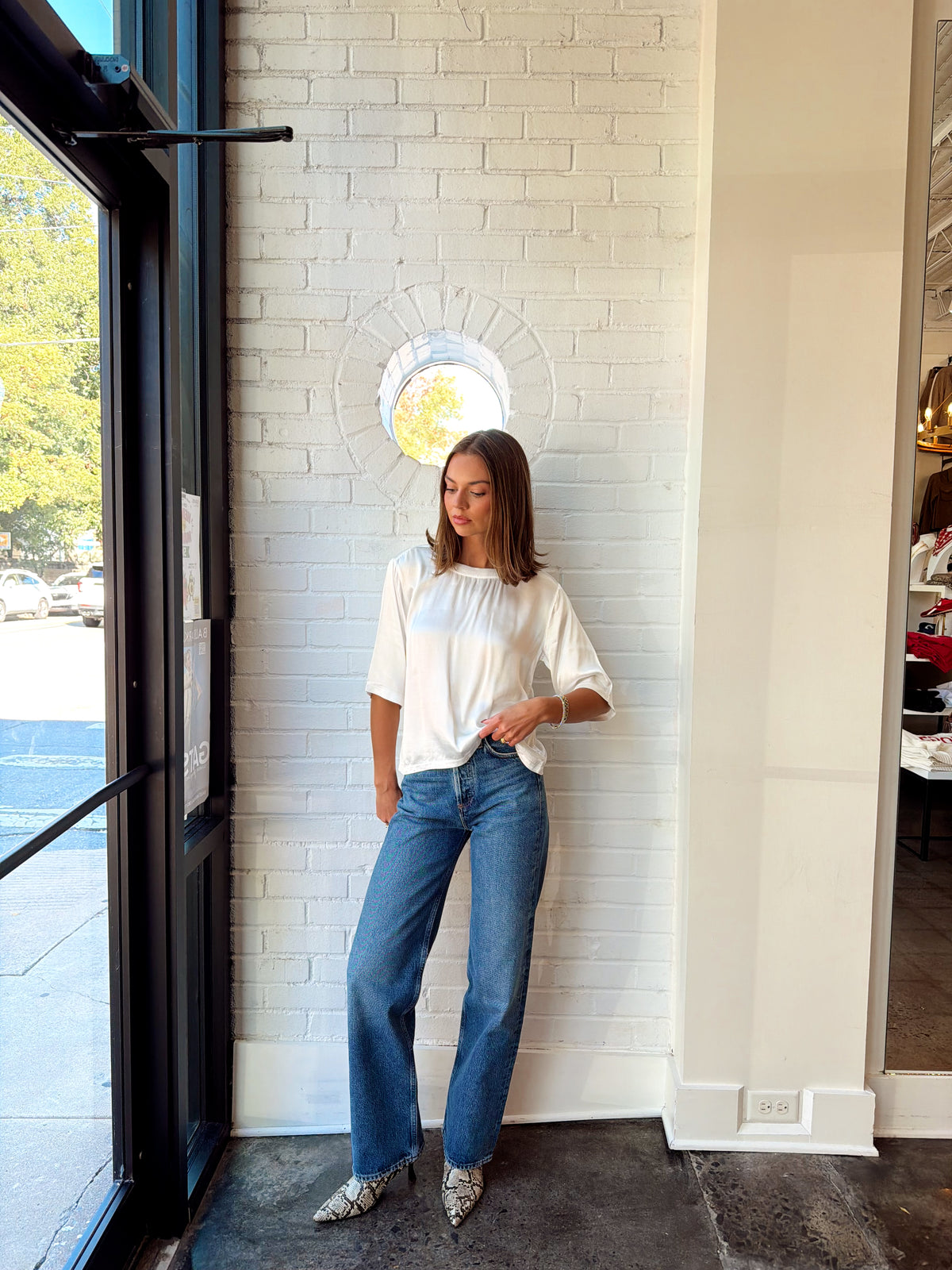 BOXY CROP TEE
