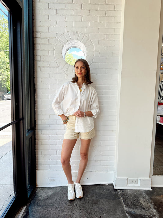 MARISSA HIGH RISE UTILITY SHORT