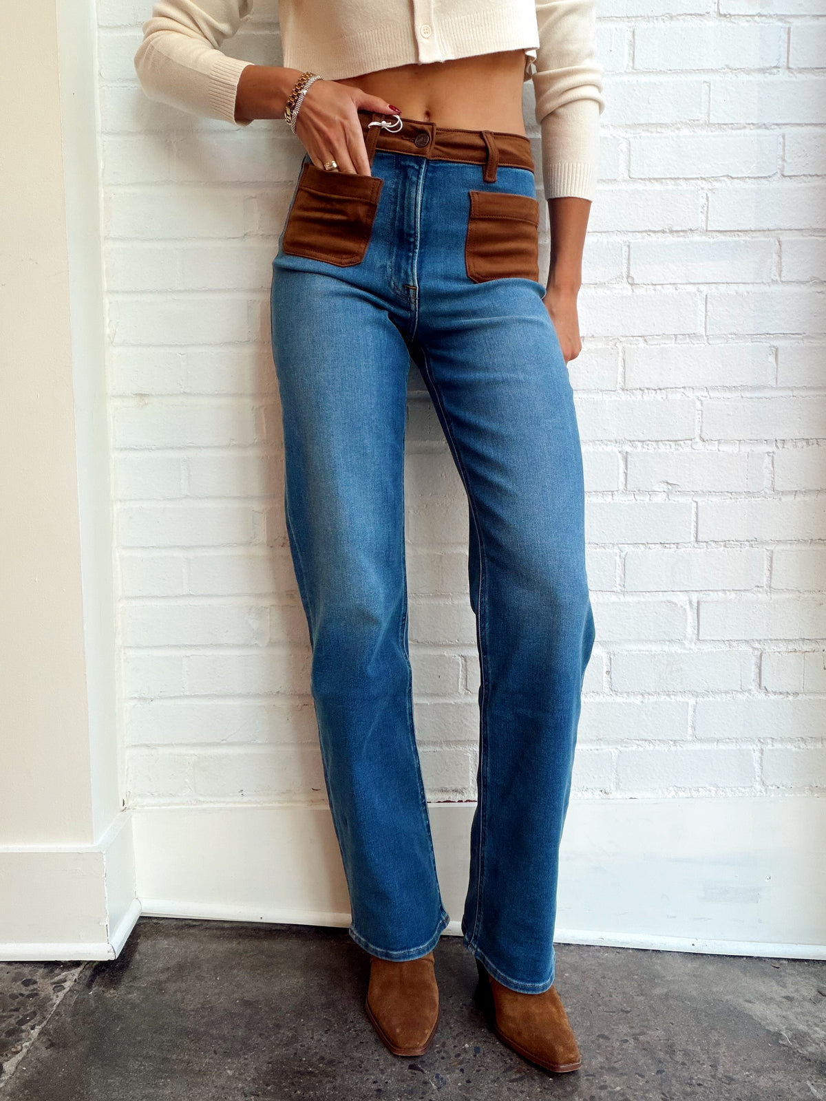 GOOD TRUE STRAIGHT JEANS