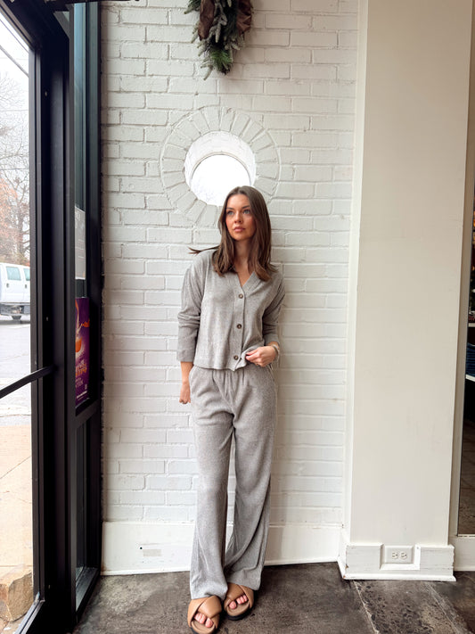 COZY UP CARDIGAN SET