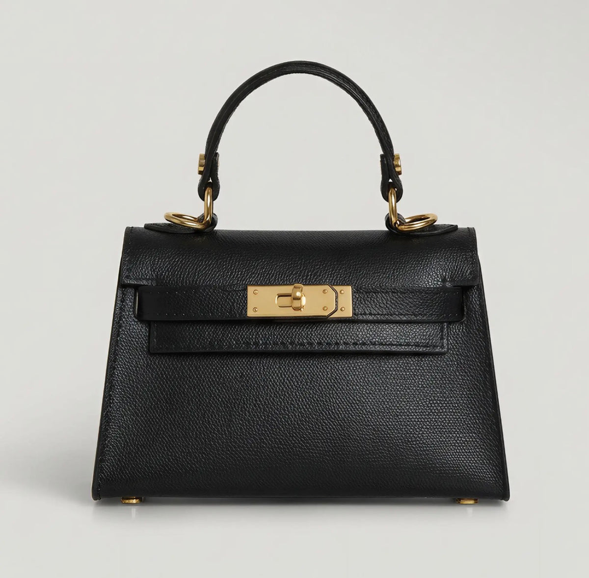 GENUINE EPSOM LEATHER HANDBAG
