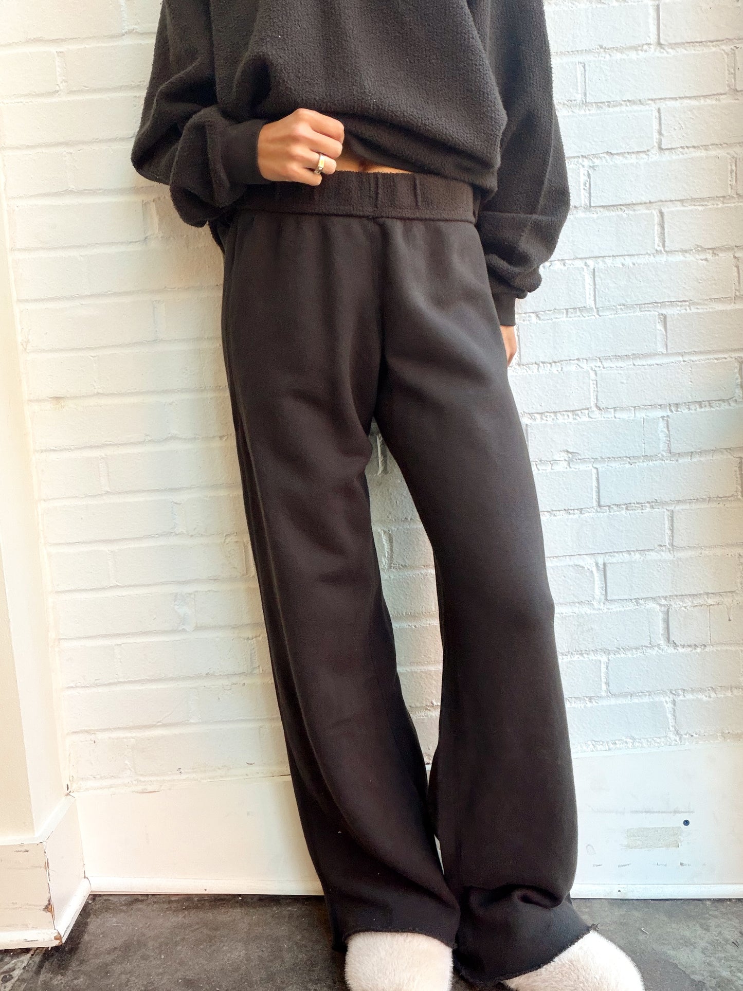 MARLEY REVERSE FLEECE PANT