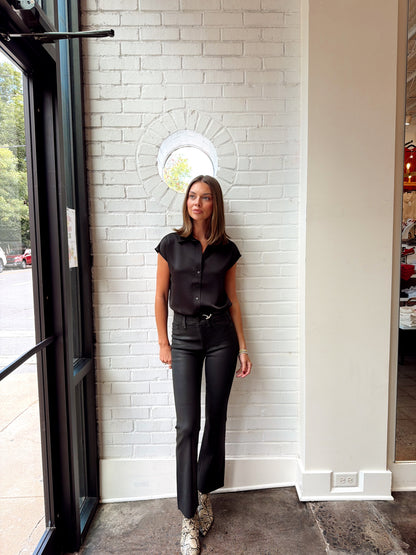 BRIDGET BOOT: HIGH RISE INSTASCULPT: BLACK COATED