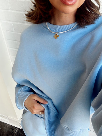 DROP SHOULDER SWEATSHIRT