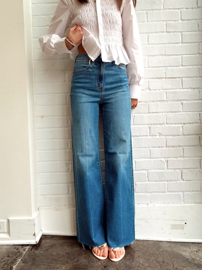 FAR OUT HIGH RISE WIDE LEG