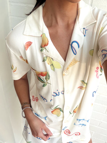 BEACH DAYS PJ TOP