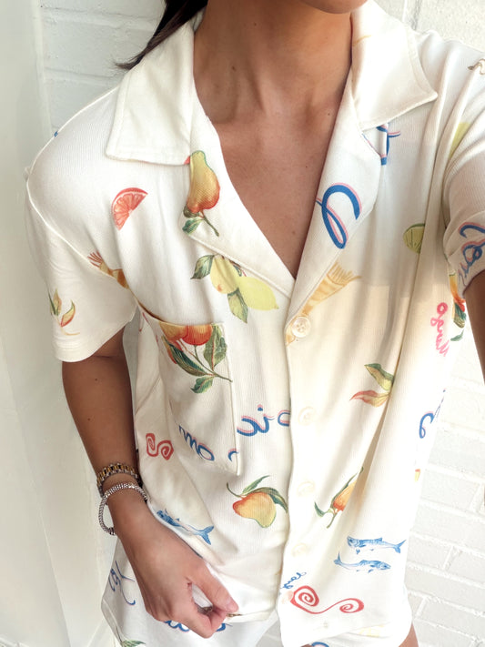 BEACH DAYS PJ TOP
