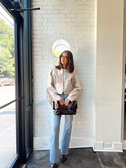 OWN IT FRINGE JACKET