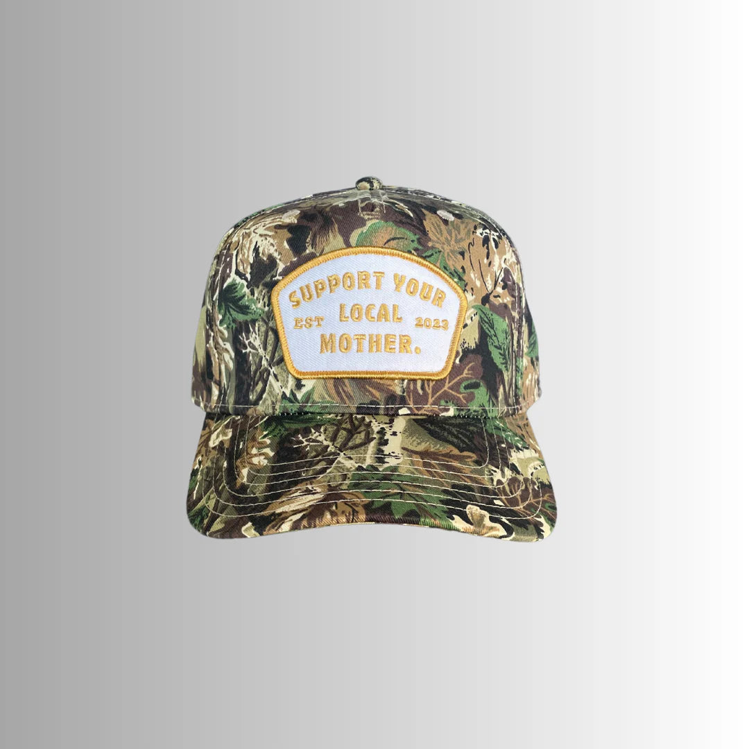 SUPPORT YOUR LOCAL MOTHER CAMO HAT