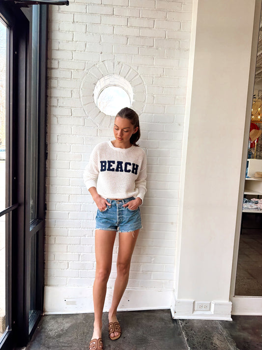 OPEN BEACH SWEATER