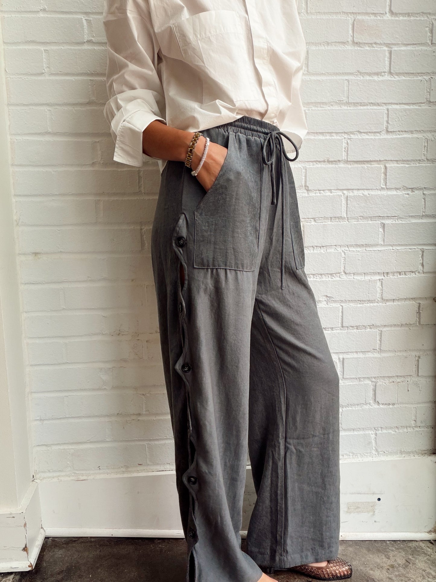 RHEA BUTTON PANTS