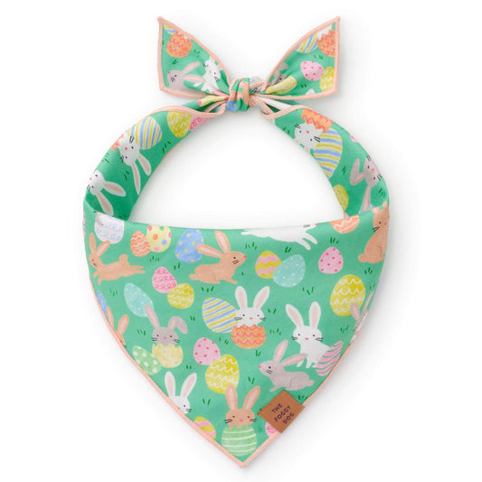 HOPPY EASTER REVERSIBLE DOG BANDANA