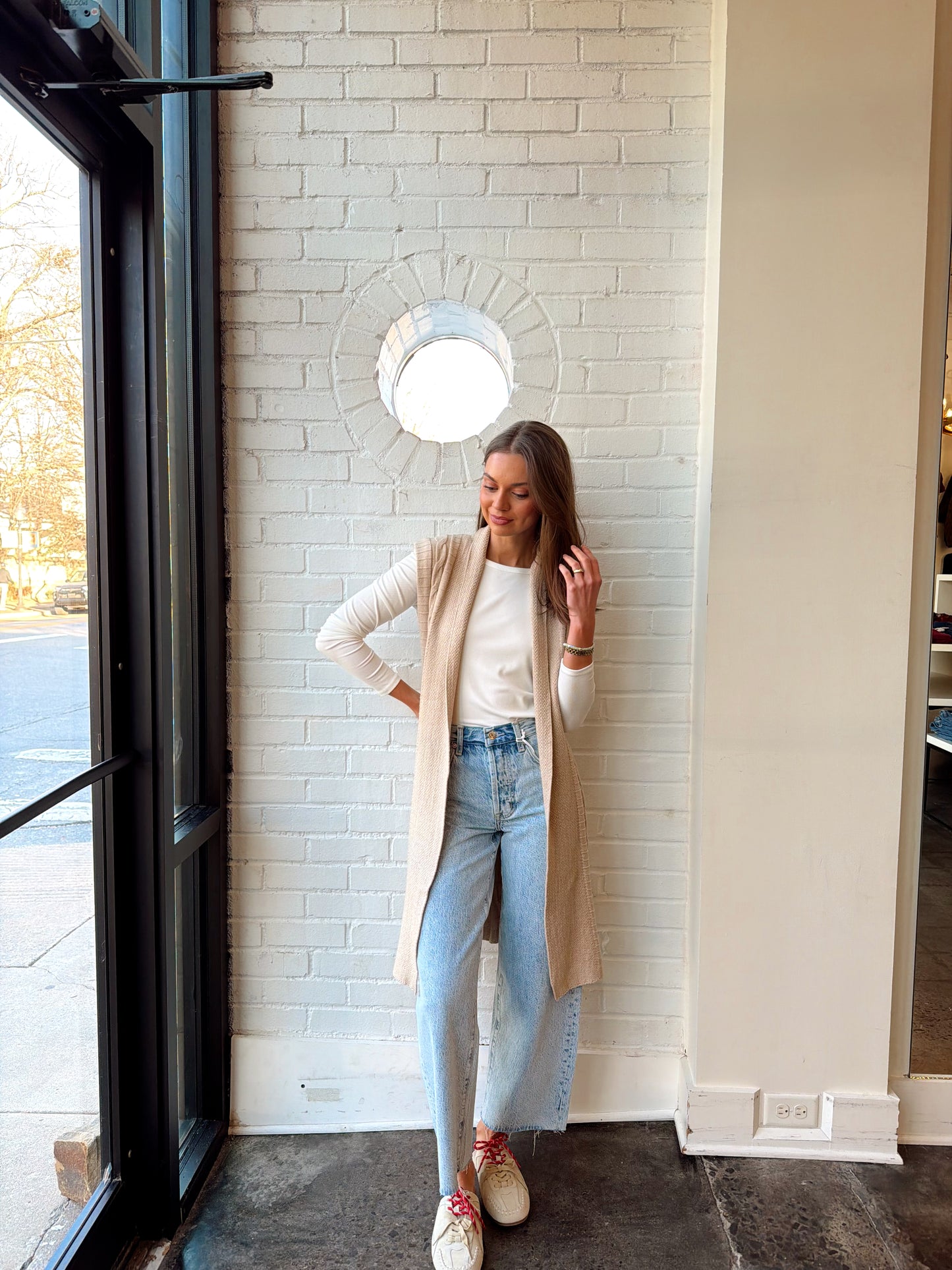 WAKE UP SWEATER VEST