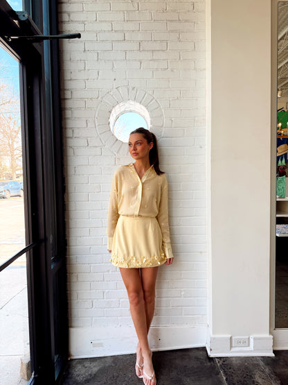 AYLA EMBROIDERED SKORT