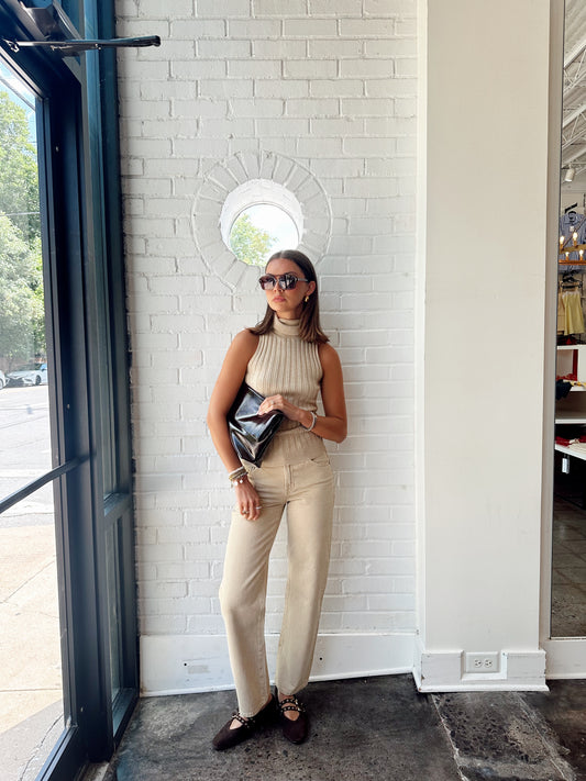 BEN TURTLENECK KNIT TOP