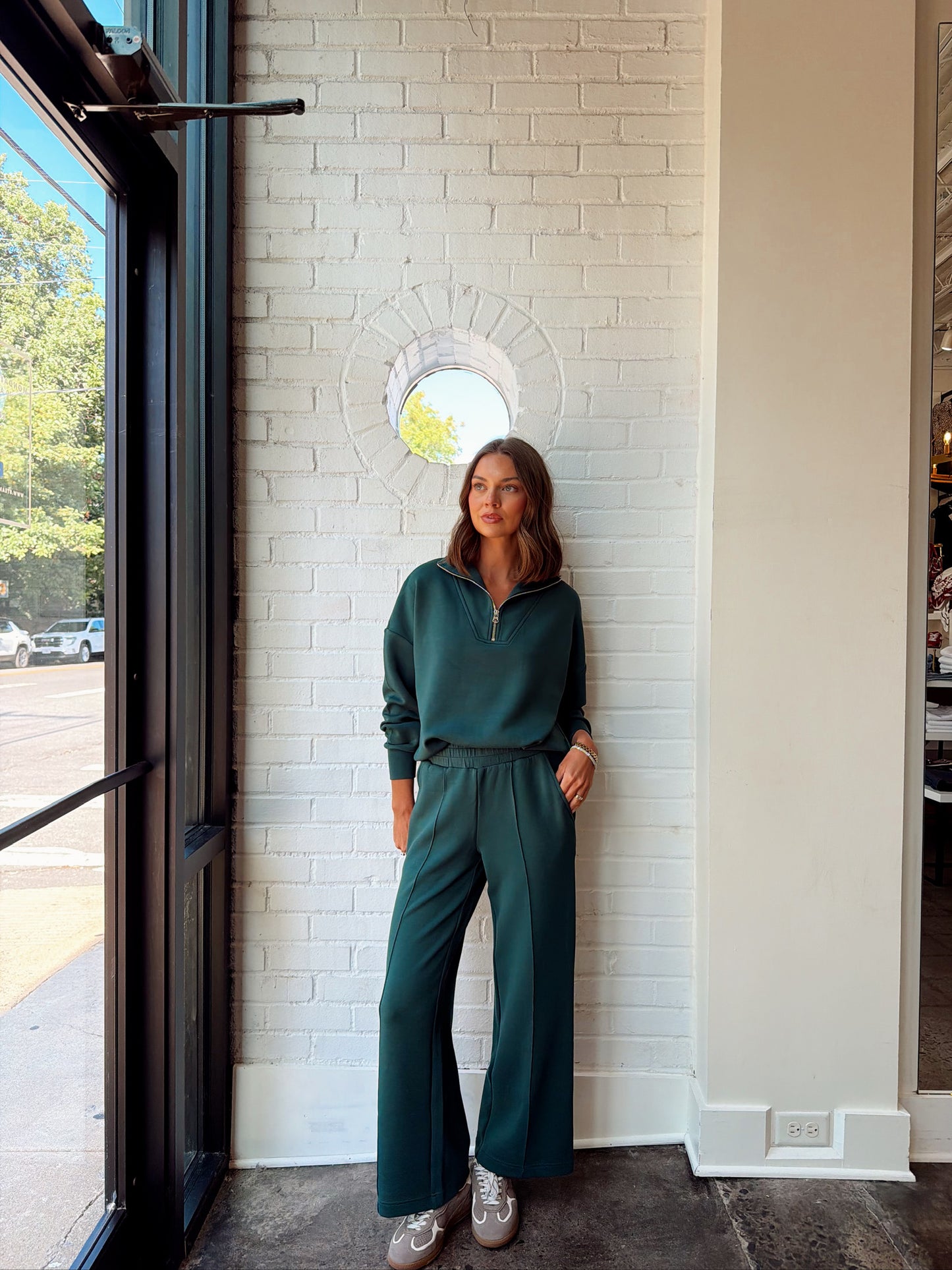 HAWLEY HALF ZIP SWEAT