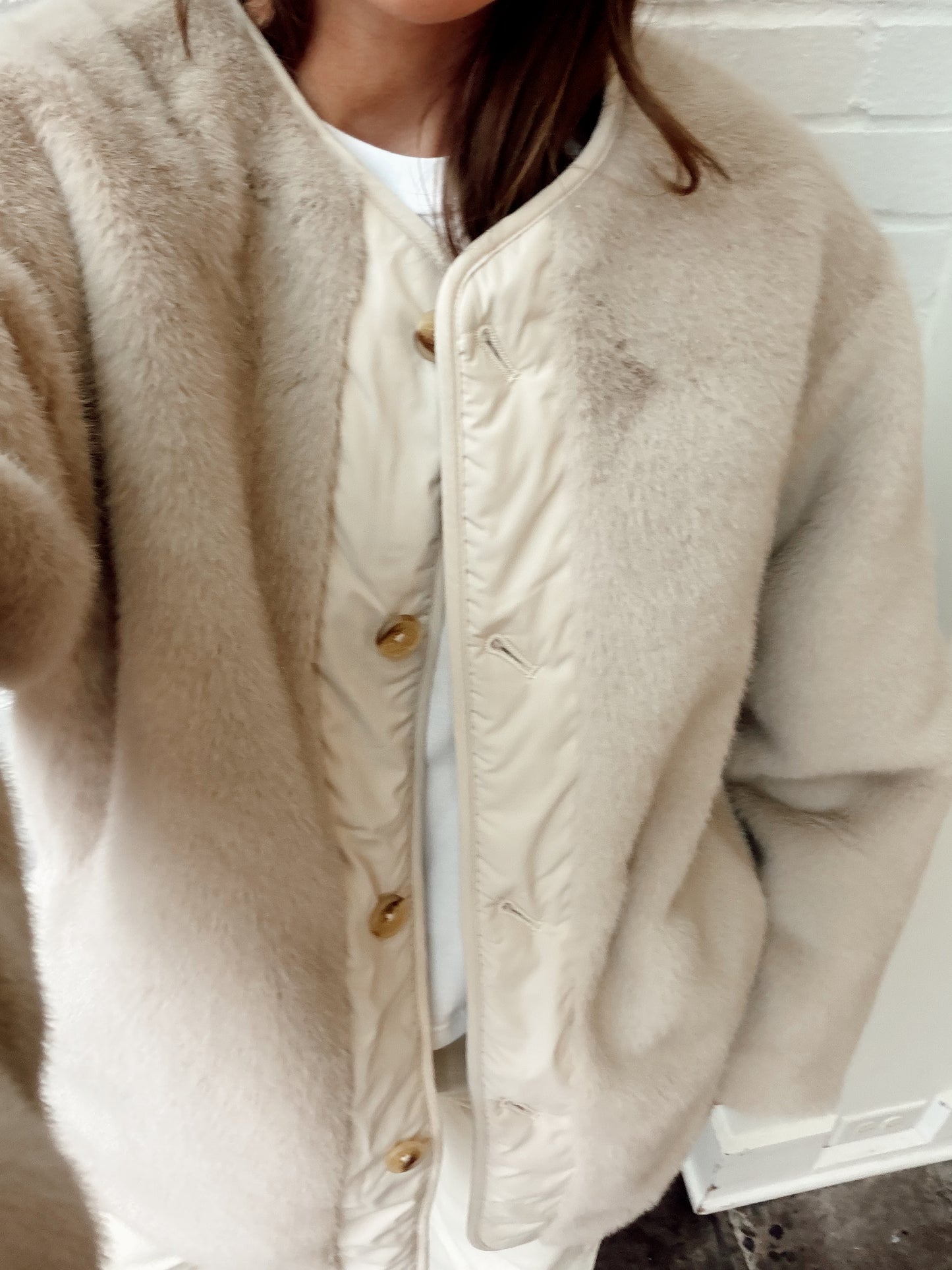 REVERSIBLE FUR LINER JACKET