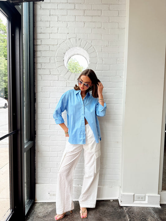FREE TIME EYELET PANT
