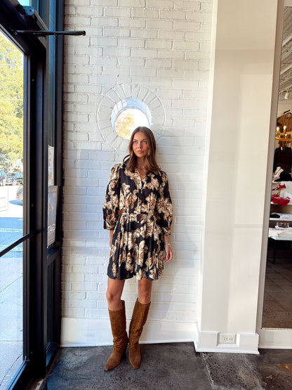 BAILEY DRESS W/ BUCKLE DETAIL