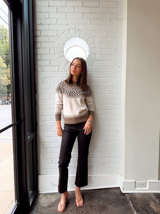 TALI FAIR ISLE SWEATER