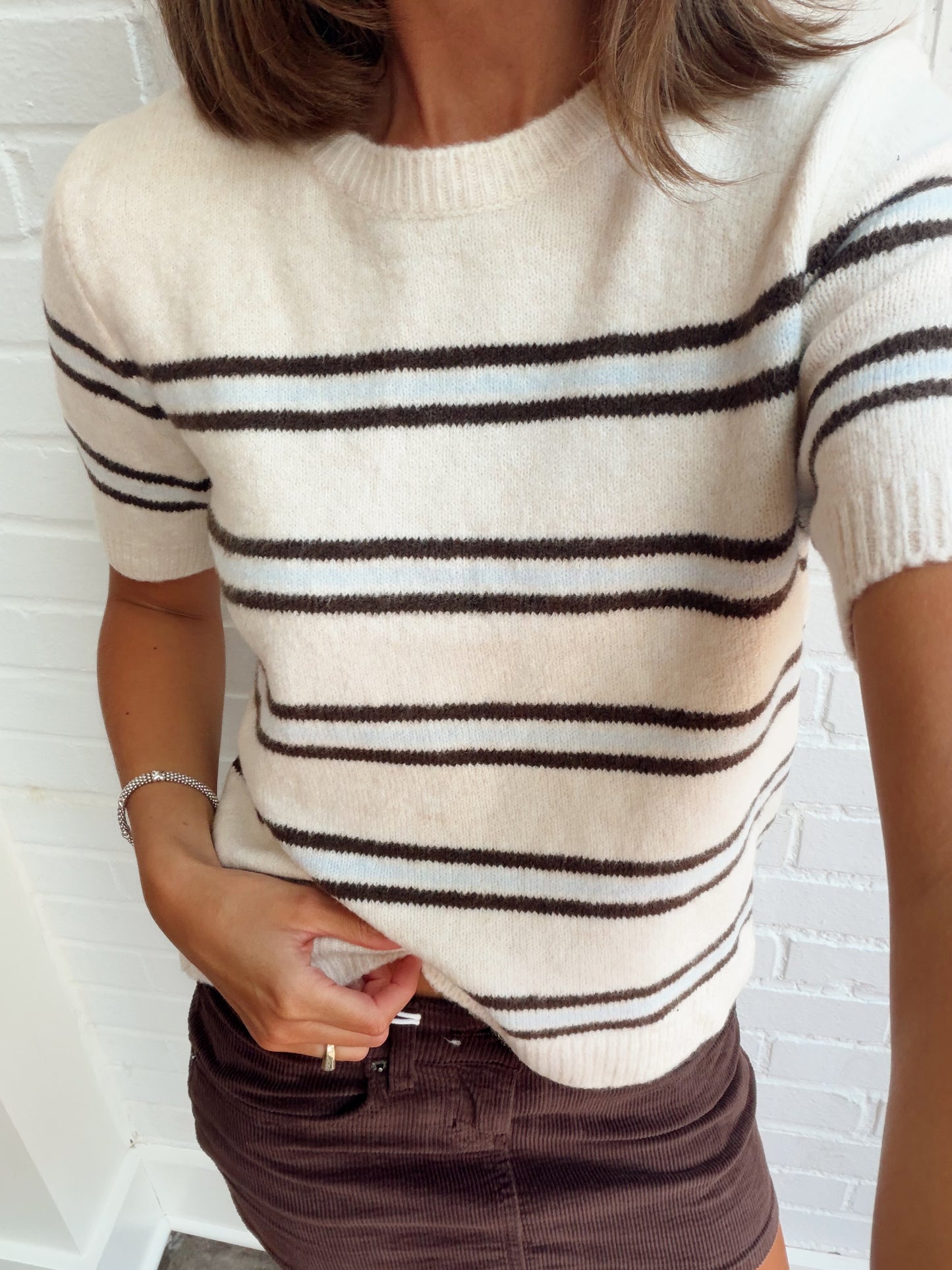 GATEWOOD STRIPE SWEATER