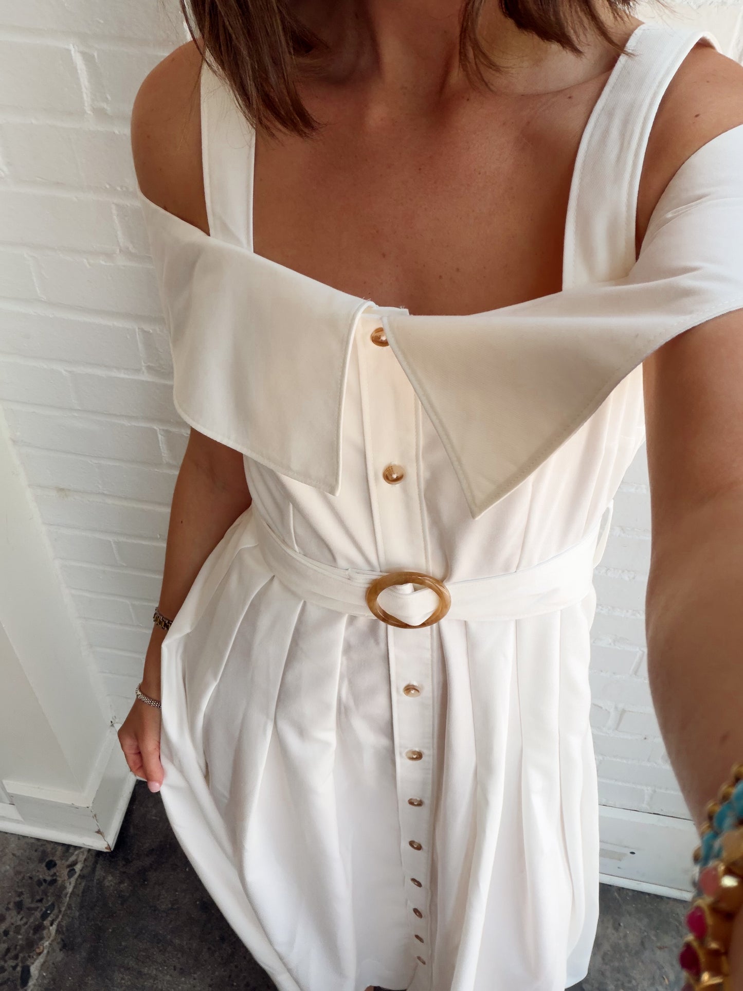 FLUID RAYON MIDI DRESS