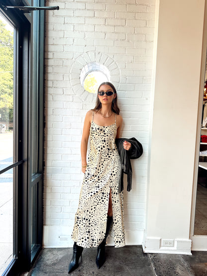 CRYSTAL SAVANNA MIDI DRESS