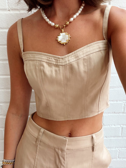 THE BUSTIER TOP