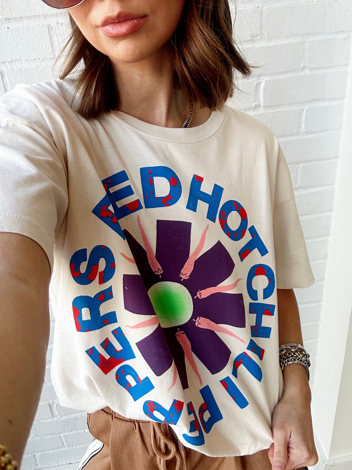 RED HOT CHILI PEPPERS FREAKY STYLEY MERCH TEE