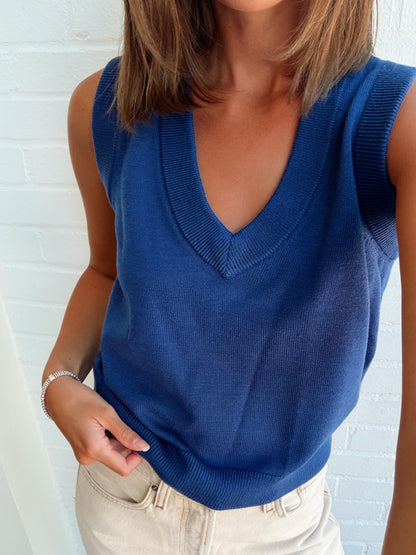 WILLA KNIT V-NECK VEST