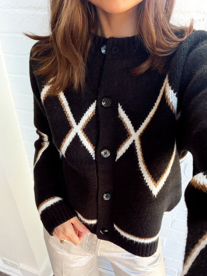 WYATT ROBBIE FAIR ISLE CARDI