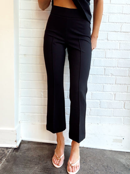 SOFT STRETCH PONTE KICK FLARE PANTS
