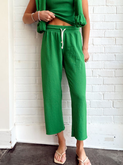 JAMAICA BEACH FLEECE CAPRI PANT