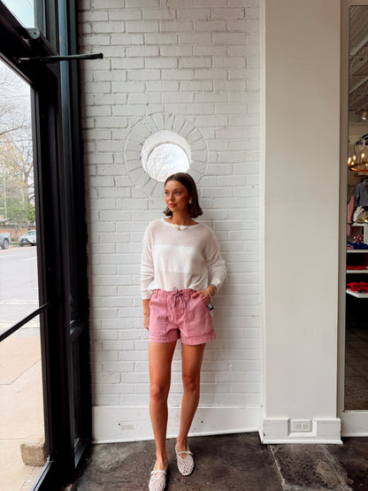 JULIE STRETCH CARGO SHORT