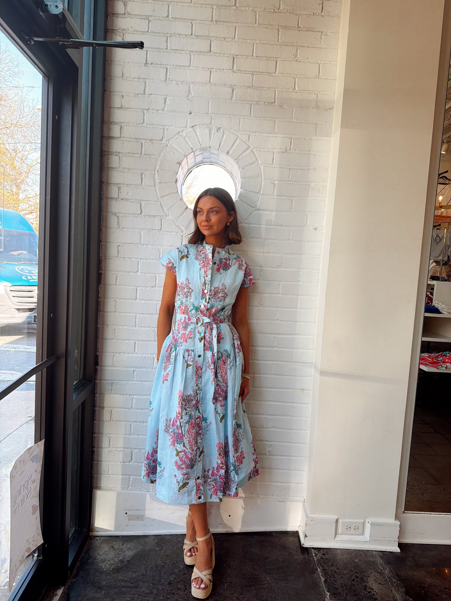 ZELIE PRINT DRESS