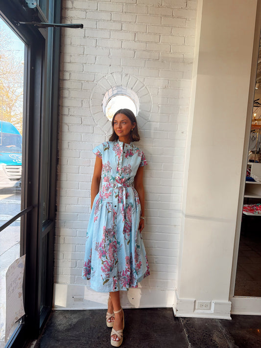 ZELIE PRINT DRESS