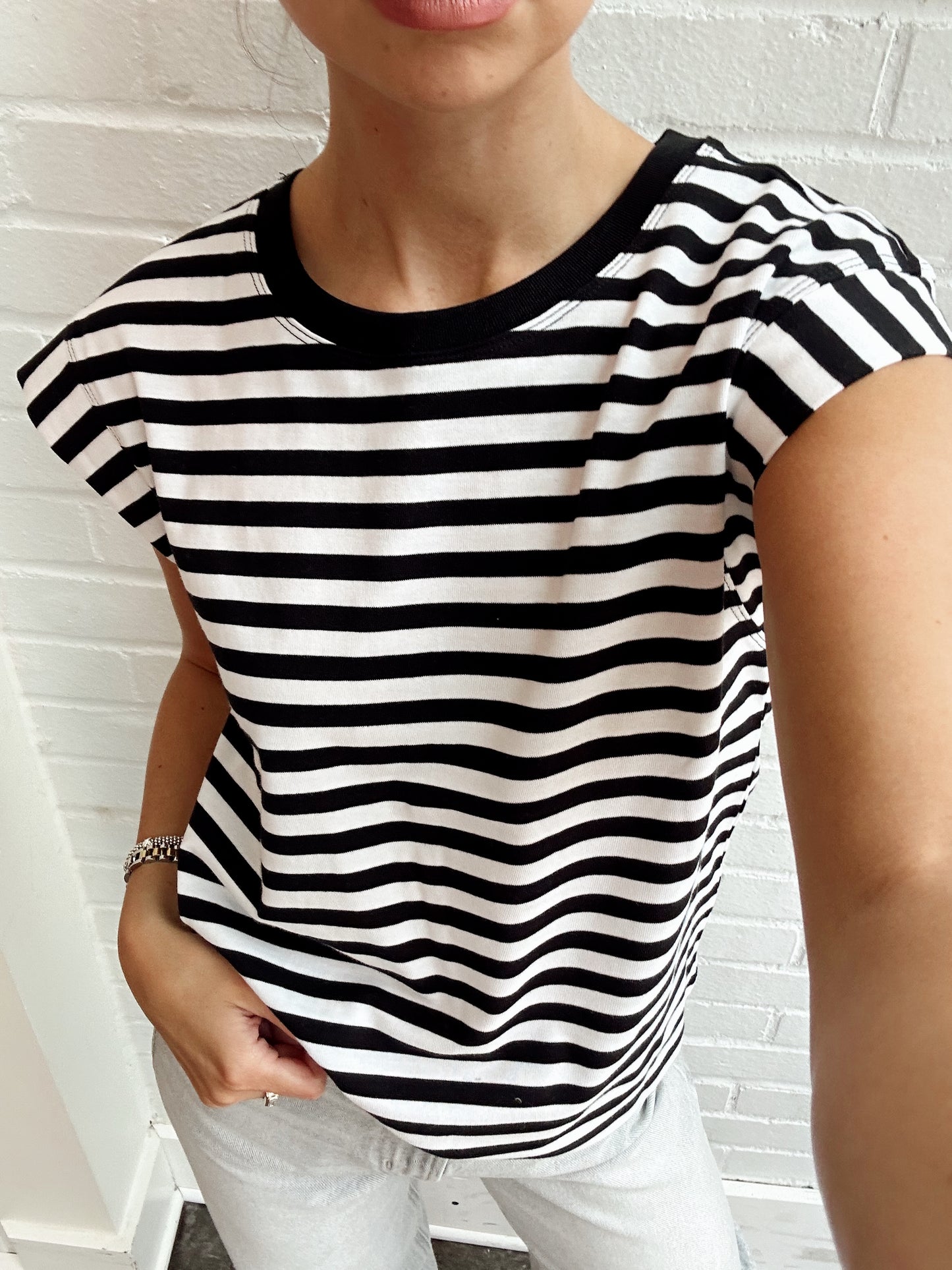 STRIPE CAMINO TOP
